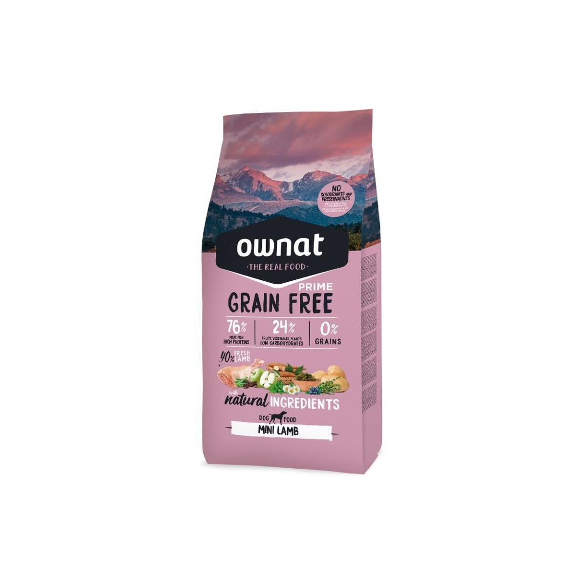 PRIME DOG MINI LAMB 400GR