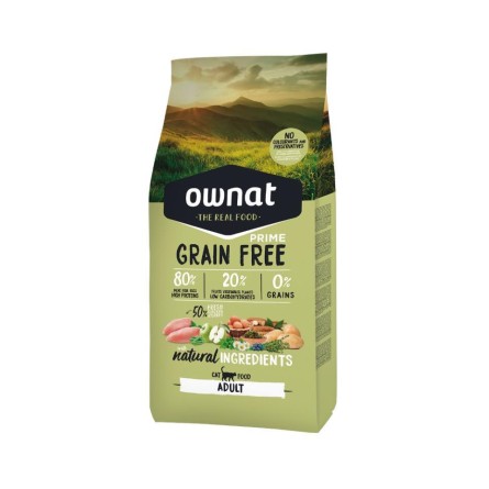PRIME CAT ADULT CHICKEN&TURKEY GF 400GR