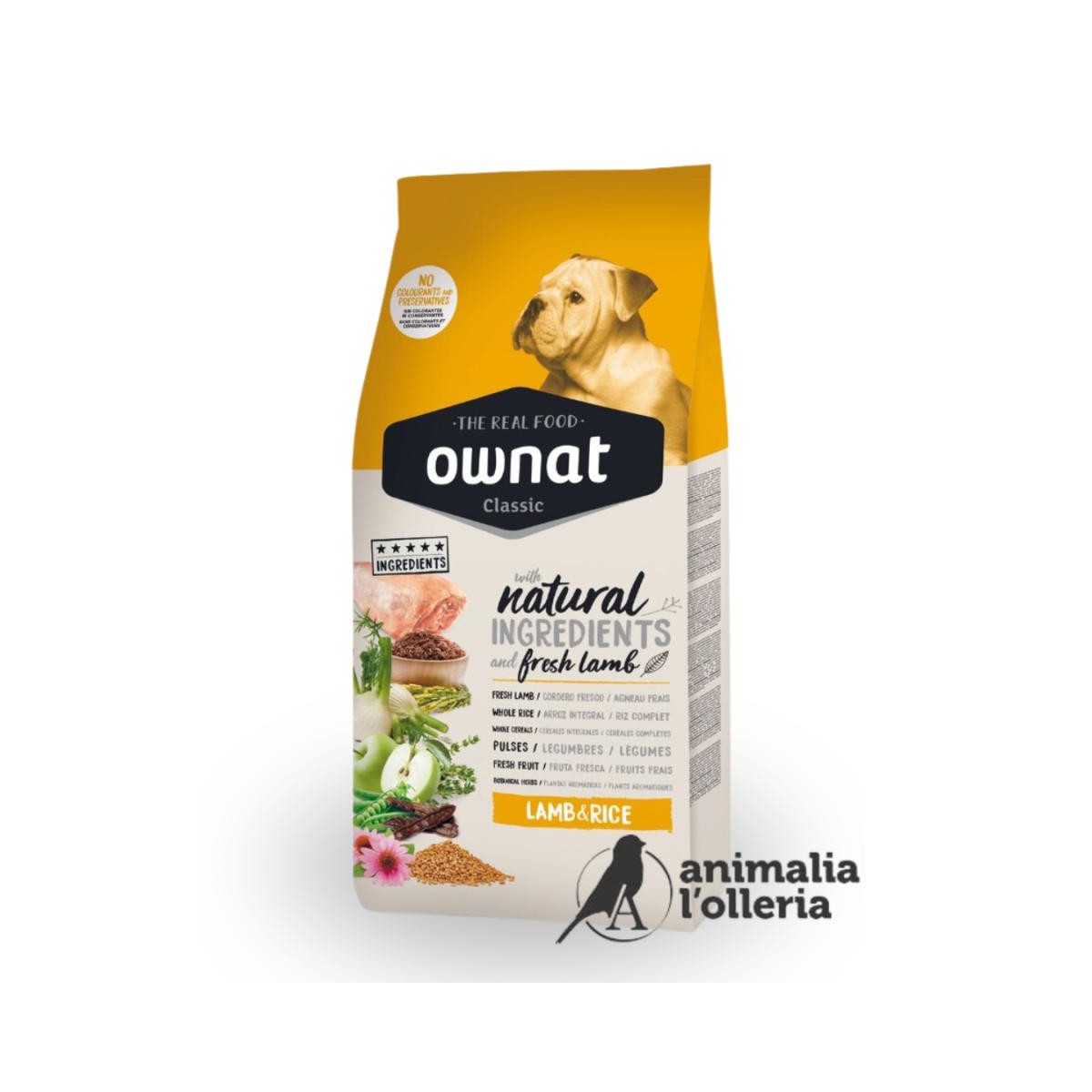 CLASSIC DOG LAMB & RICE 12KG