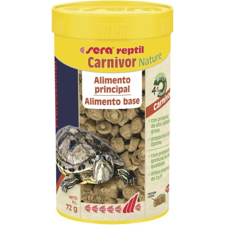 SERA REPTIL CARNIVOR 330GR 1000ML