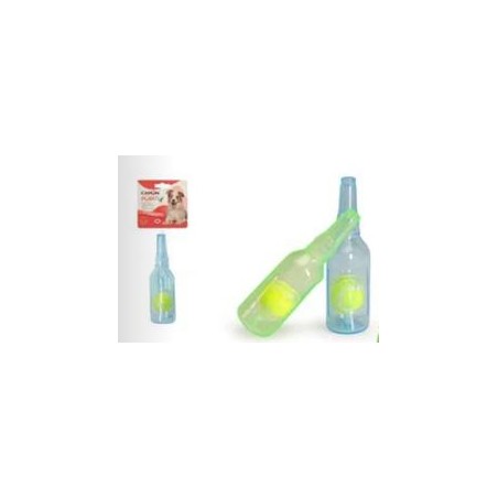 JUGUETE BOTELLA CON PELOTA 20CM