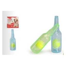 JUGUETE BOTELLA CON PELOTA 20CM