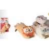 JUGUETE GATOS PELUCHE HIERBA