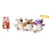 JUGUETE GATOS RATON HIERBA 12CM