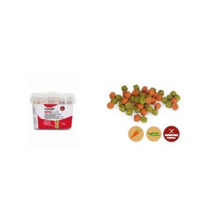 SNACK GOTAS SABOR ZANAHORA Y GUISANTES